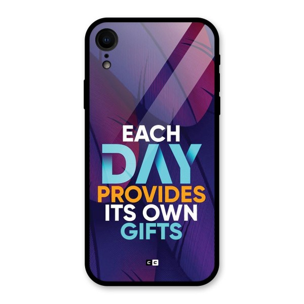 Its Own Gifts Glass Back Case for iPhone XR