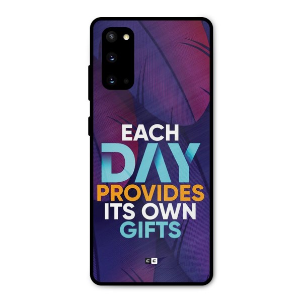 Its Own Gifts Metal Back Case for Galaxy S20