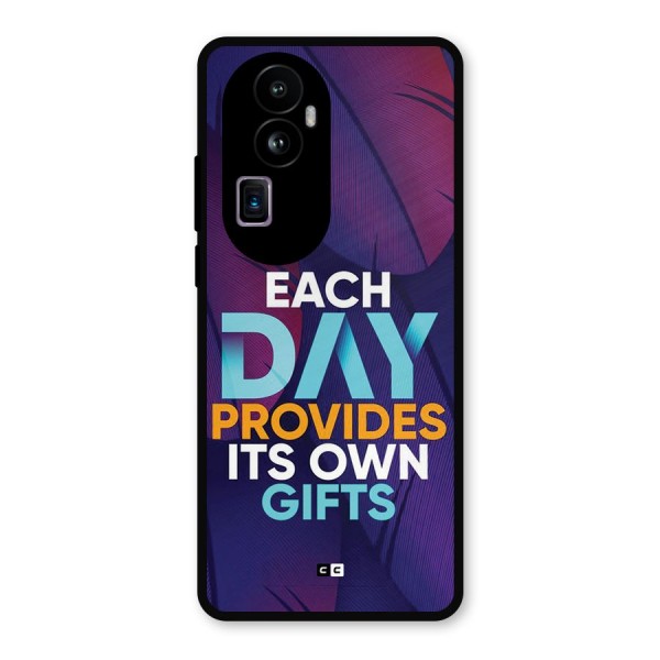 Its Own Gifts Metal Back Case for Oppo Reno10 Pro Plus