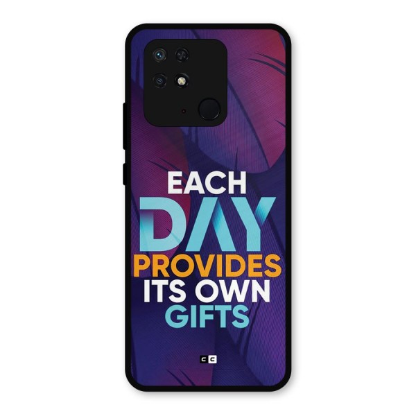 Its Own Gifts Metal Back Case for Redmi 10 Power