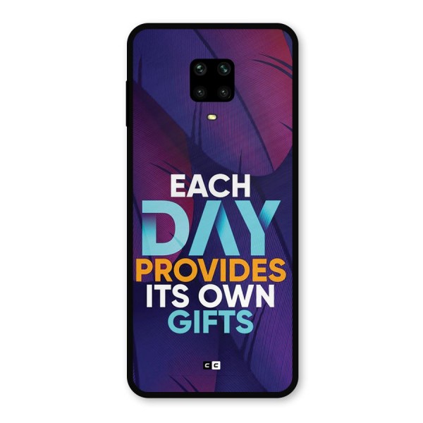 Its Own Gifts Metal Back Case for Redmi Note 9 Pro Max