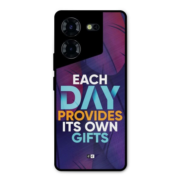 Its Own Gifts Metal Back Case for Tecno Pova 5 Pro 5G