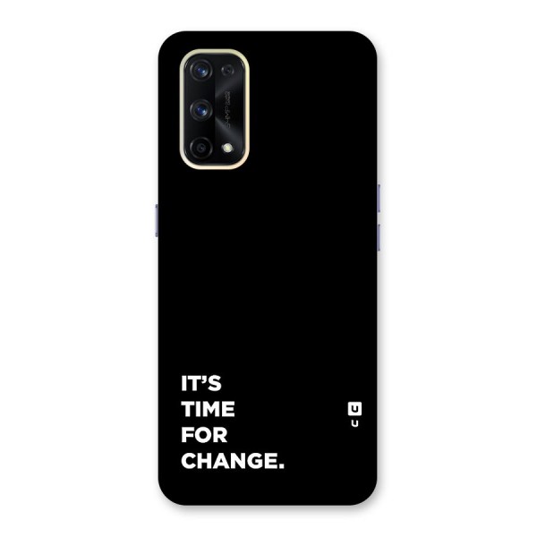 Its Time For Change Glass Back Case for Realme X7 Pro