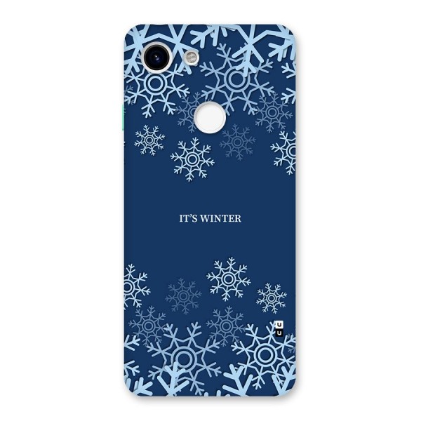 Its Winter Back Case for Google Pixel 3