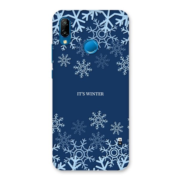 Its Winter Back Case for Huawei P20 Lite