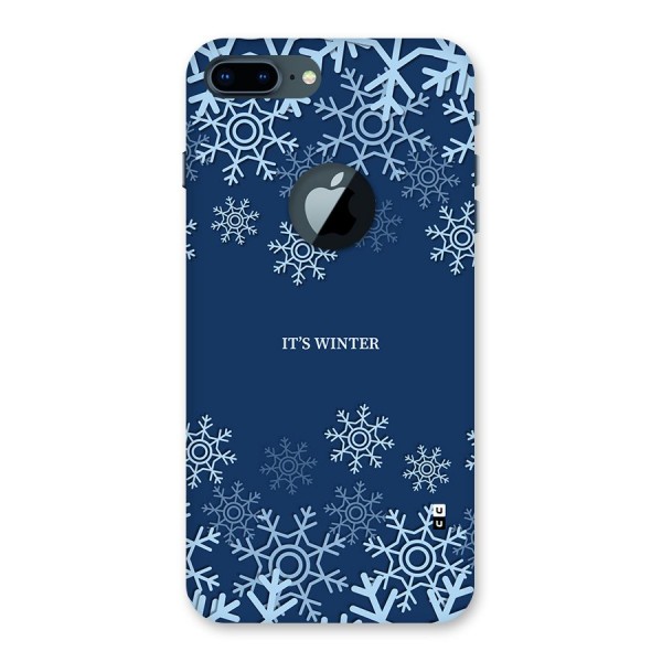 Its Winter Back Case for iPhone 7 Plus Logo Cut