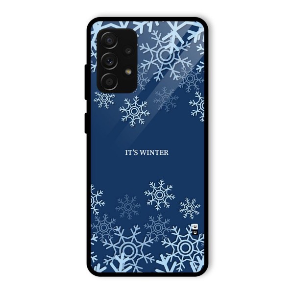 Its Winter Glass Back Case for Galaxy A53 5G