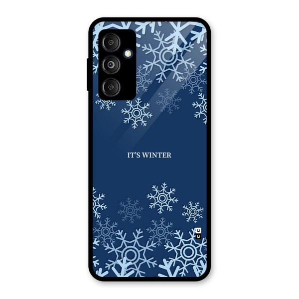 Its Winter Glass Back Case for Galaxy M14 5G