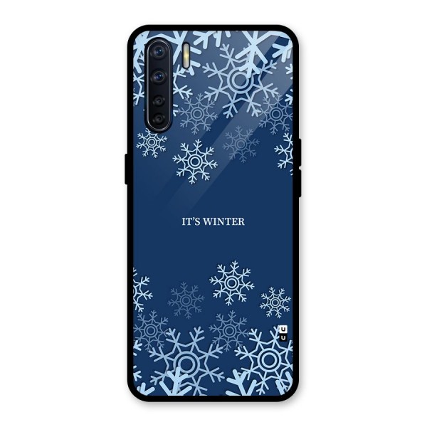 Its Winter Glass Back Case for Oppo F15
