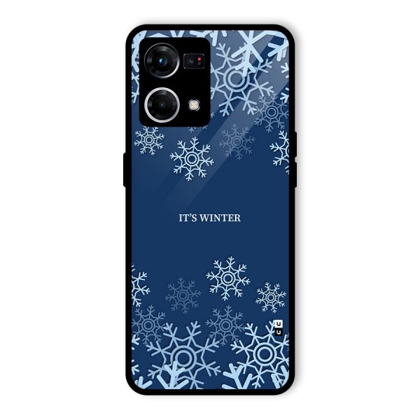 Its Winter Glass Back Case for Oppo F21s Pro 4G