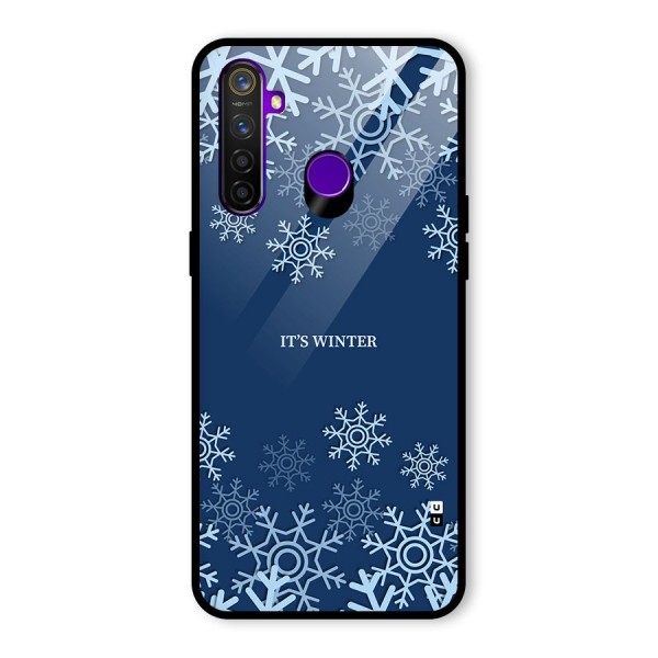 Its Winter Glass Back Case for Realme 5 Pro