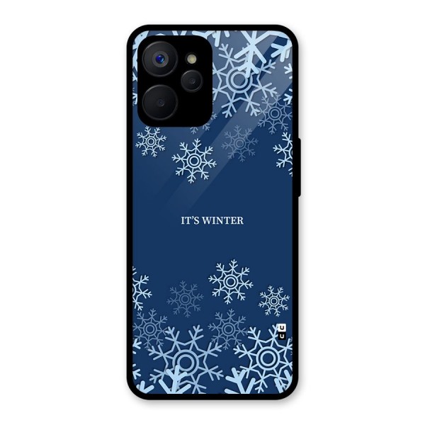 Its Winter Glass Back Case for Realme 9i 5G