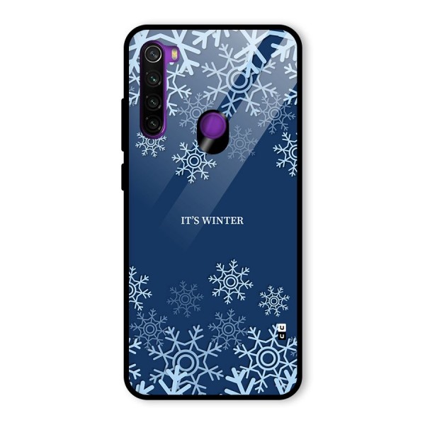 Its Winter Glass Back Case for Redmi Note 8