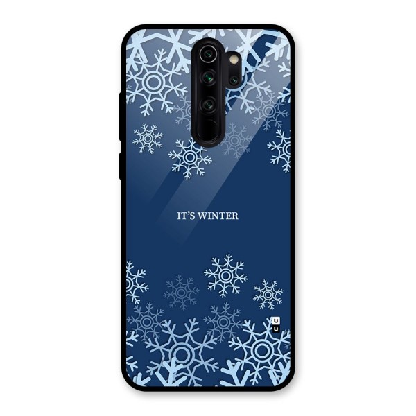 Its Winter Glass Back Case for Redmi Note 8 Pro
