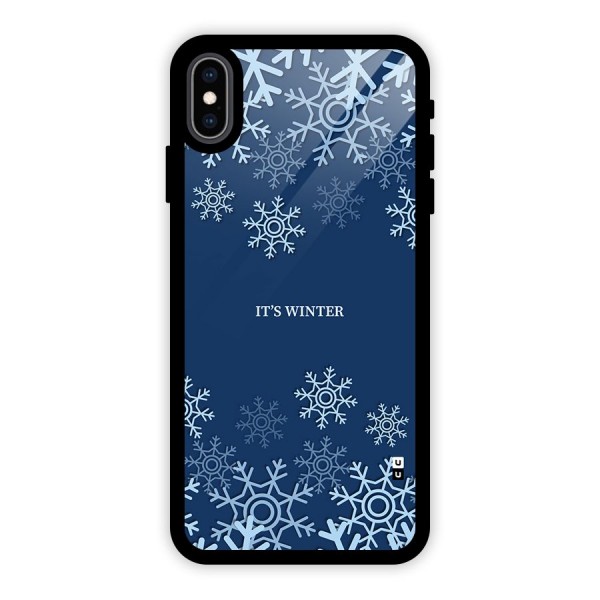 Its Winter Glass Back Case for iPhone XS Max