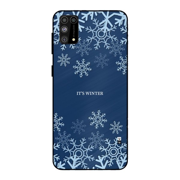 Its Winter Metal Back Case for Galaxy M31