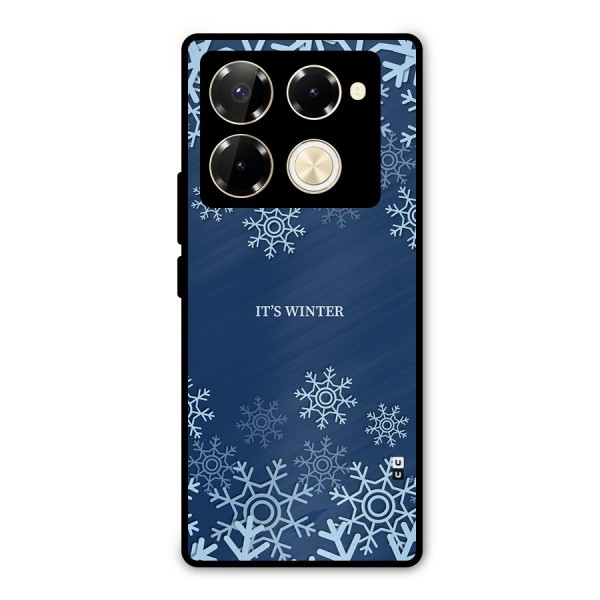 Its Winter Metal Back Case for Infinix Note 40 Pro
