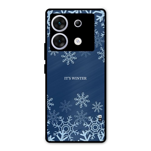 Its Winter Metal Back Case for Infinix Zero 30 5G