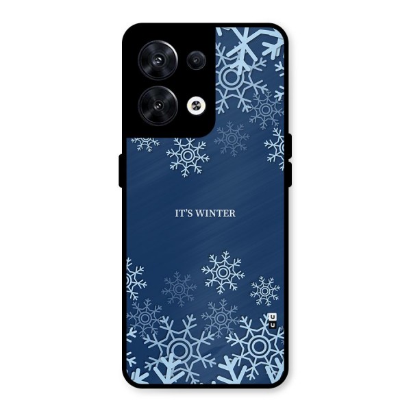 Its Winter Metal Back Case for Oppo Reno8 5G