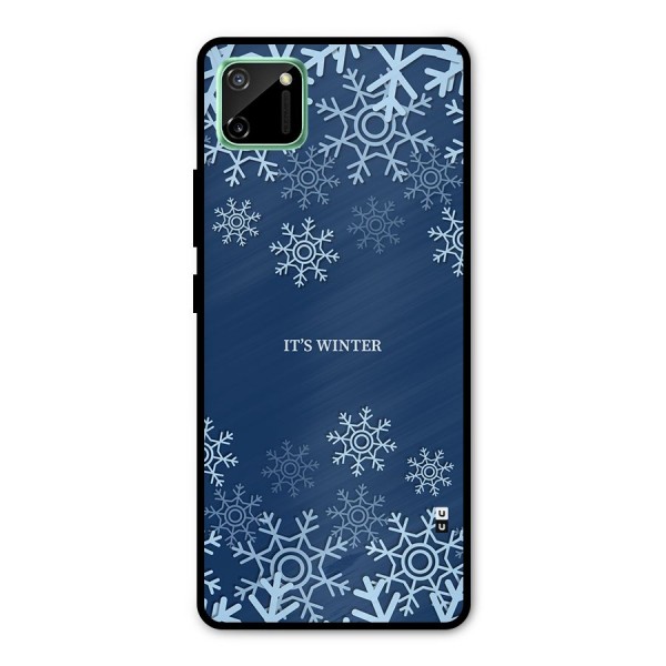 Its Winter Metal Back Case for Realme C11