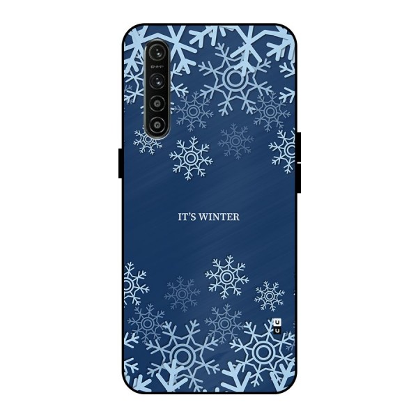 Its Winter Metal Back Case for Realme XT