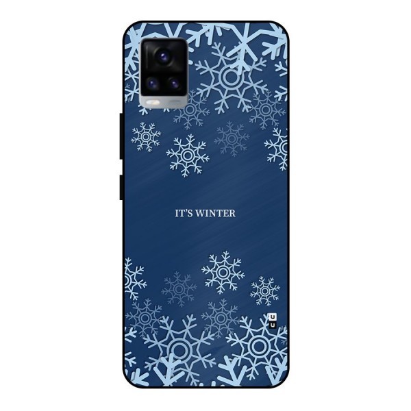Its Winter Metal Back Case for Vivo V20