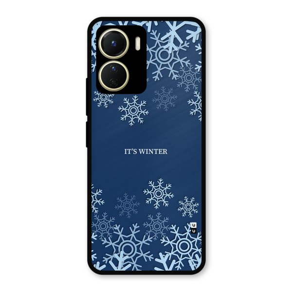 Its Winter Metal Back Case for Vivo Y16