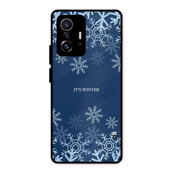 Its Winter Metal Back Case for Xiaomi 11T Pro