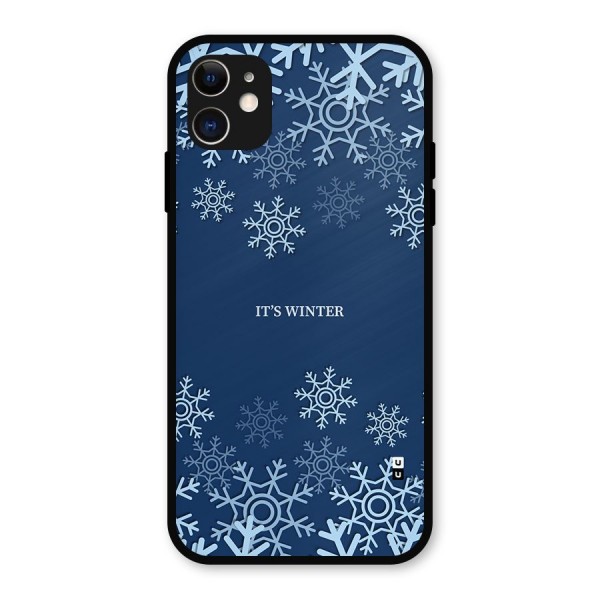 Its Winter Metal Back Case for iPhone 11
