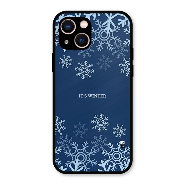 Its Winter Metal Back Case for iPhone 13