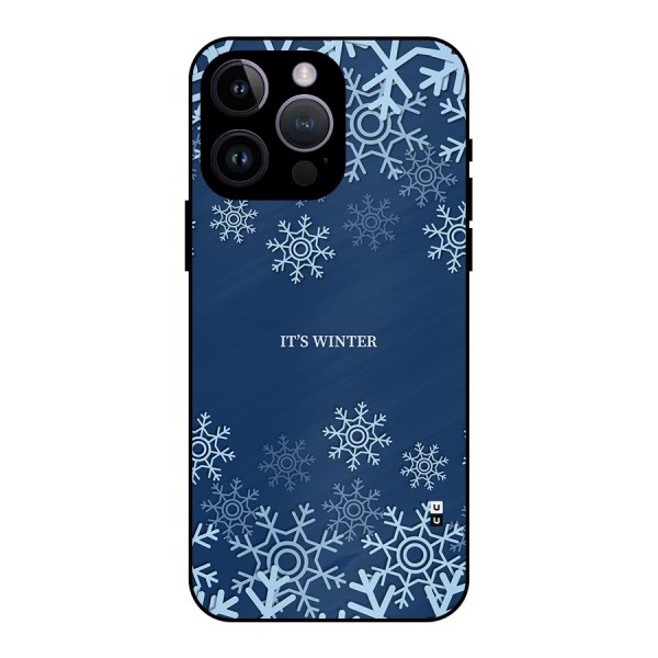 Its Winter Metal Back Case for iPhone 14 Pro Max