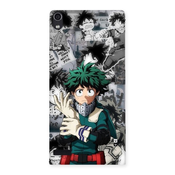 Izuku Midoriya Back Case for Ascend P6