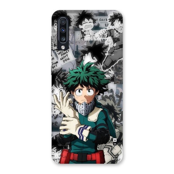 Izuku Midoriya Back Case for Galaxy A70