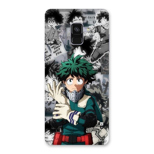 Izuku Midoriya Back Case for Galaxy A8 Plus