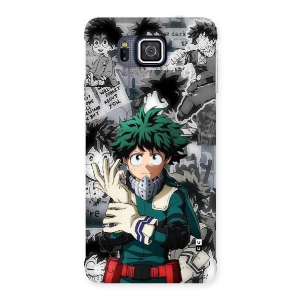 Izuku Midoriya Back Case for Galaxy Alpha