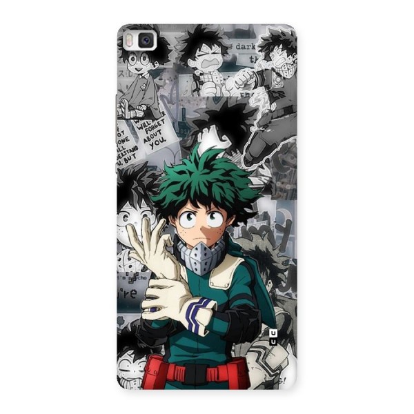 Izuku Midoriya Back Case for Huawei P8