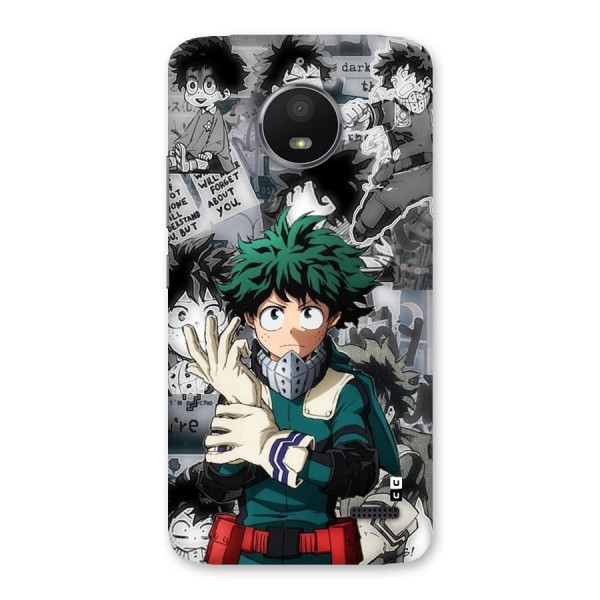 Izuku Midoriya Back Case for Moto E4