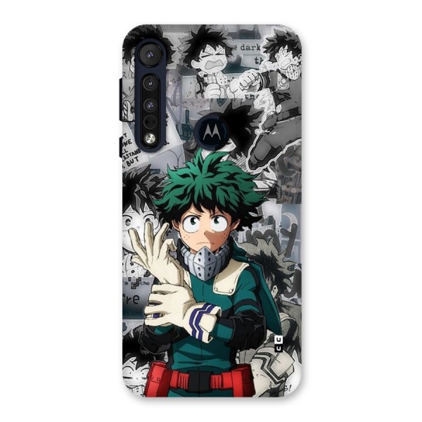 Izuku Midoriya Back Case for Motorola One Macro