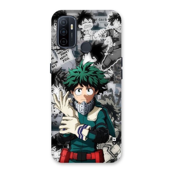 Izuku Midoriya Back Case for Oppo A32