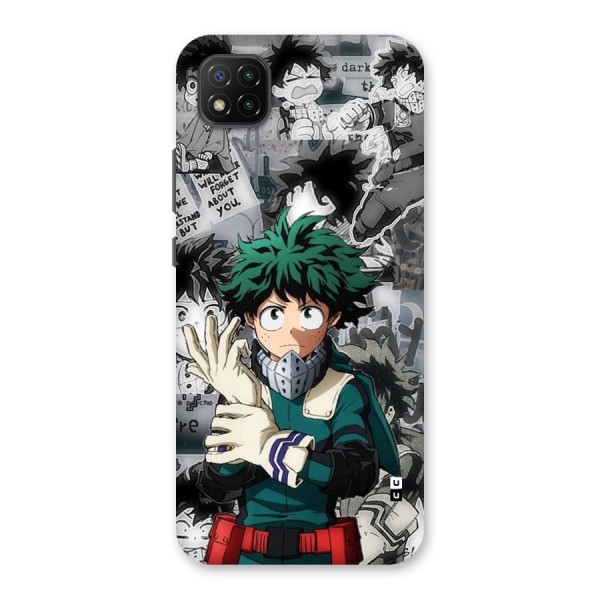 Izuku Midoriya Back Case for Poco C3