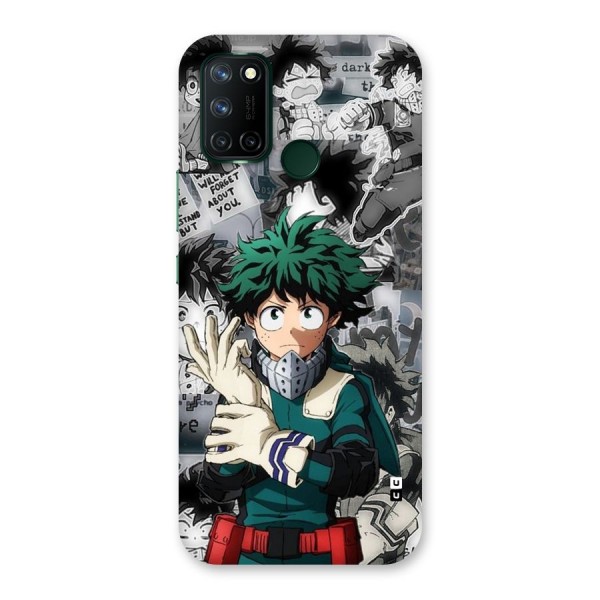 Izuku Midoriya Back Case for Realme C17