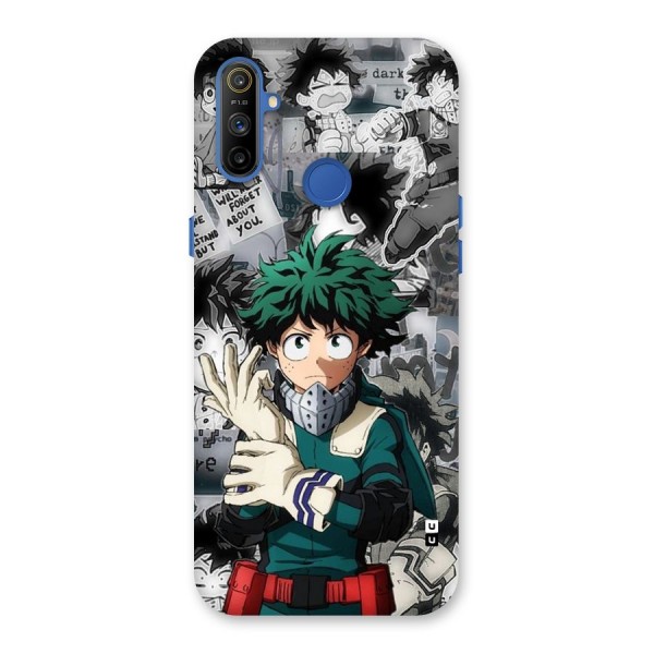 Izuku Midoriya Back Case for Realme Narzo 10A