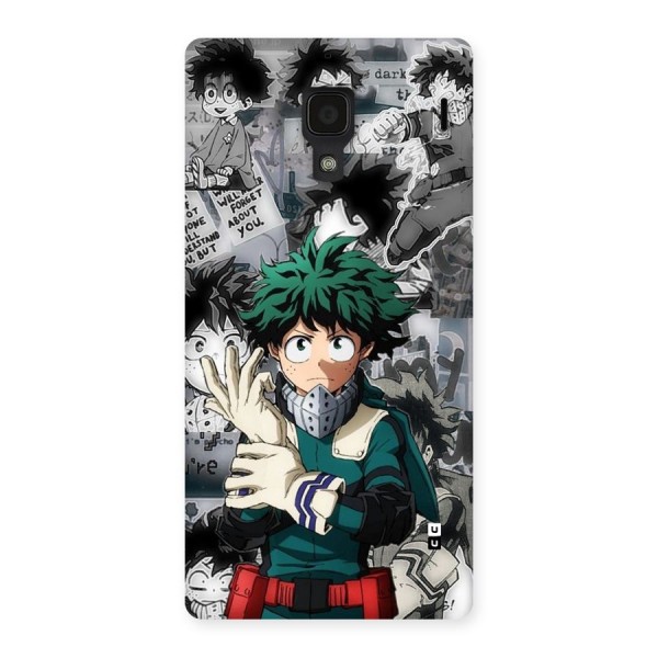 Izuku Midoriya Back Case for Redmi 1s