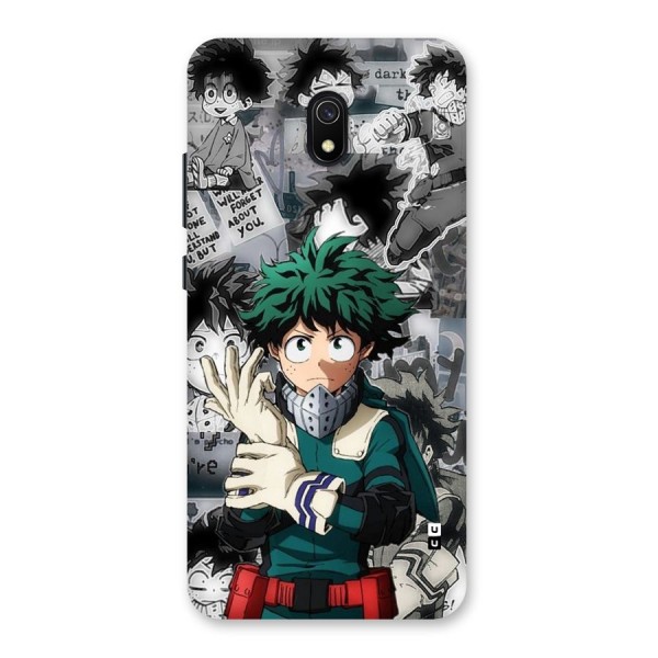 Izuku Midoriya Back Case for Redmi 8A