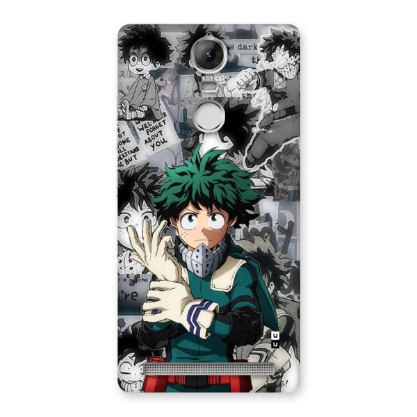 Izuku Midoriya Back Case for Vibe K5 Note