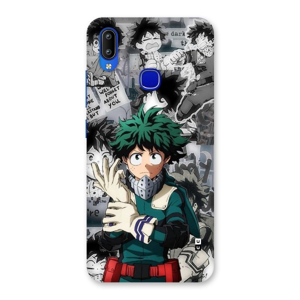 Izuku Midoriya Back Case for Vivo Y91