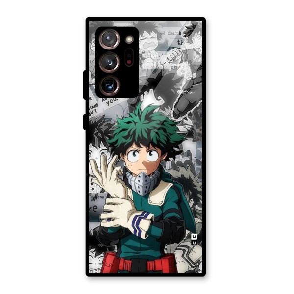 Izuku Midoriya Glass Back Case for Galaxy Note 20 Ultra