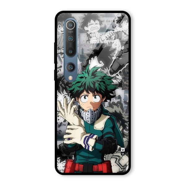 Izuku Midoriya Glass Back Case for Mi 10