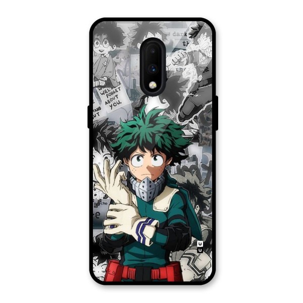 Izuku Midoriya Glass Back Case for OnePlus 7