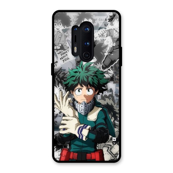Izuku Midoriya Glass Back Case for OnePlus 8 Pro